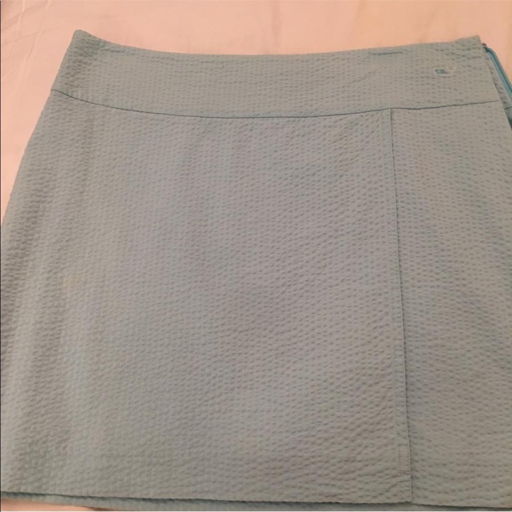 Vineyard vines seersucker skort
